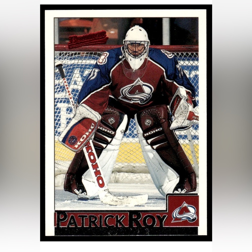 Patrick Roy 1996/97 Bowman Colorado Avalanche Hockey Card
